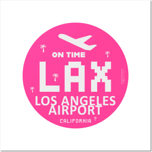 airport code LAX Posters and Art